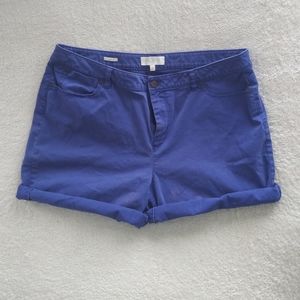 Purple Burmuda Shorts